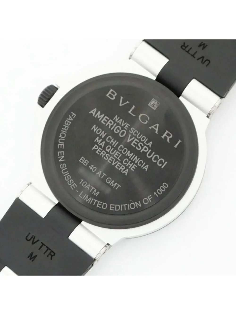 Bvlgari Aluminum Amerigo Vespucci World Limited Pieces GMT Black Dial Automatic